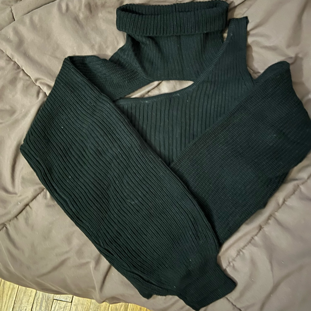 Black Sweater Top